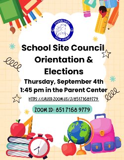 SSC Orientation Flyer